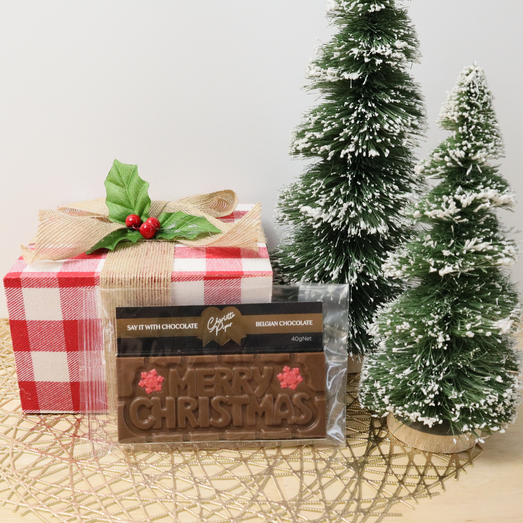 Charlotte Piper Merry Christmas Chocolate Bar