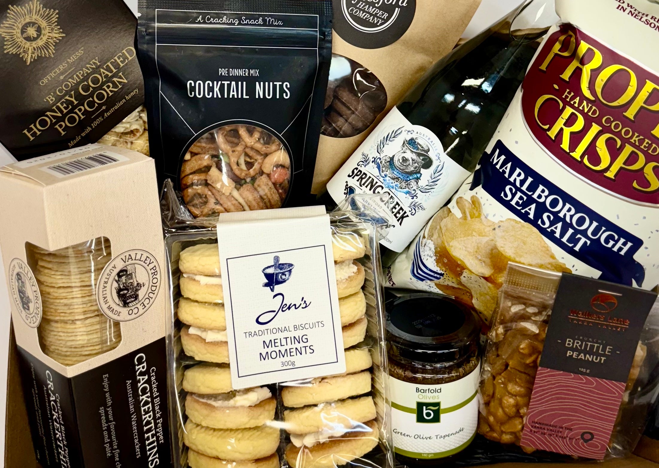 Welcome snack hamper 