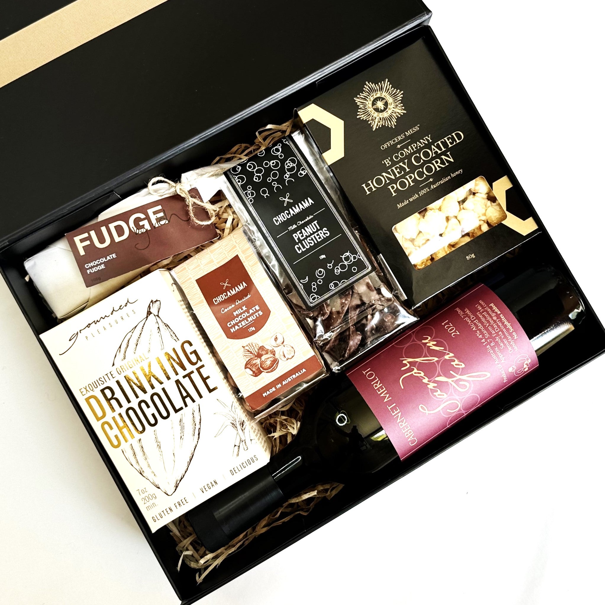 Red Wine & Treats Gift Hamper